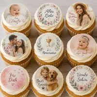 Tortenaufleger für Muffins und Cupcakes
